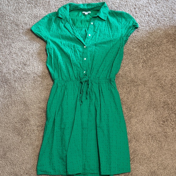 J. Crew Dresses & Skirts - J. Crew Vibrant Green Mini Dress